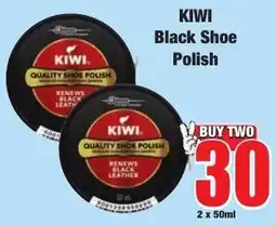 Boxer Superstores KIWI Black Shoe Polish offer