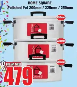 Boxer Superstores HOME SQUARE Polished Pot offer
