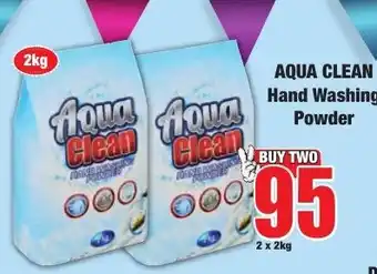 Boxer Superstores Aqua Clean Hand Washing Powder offer