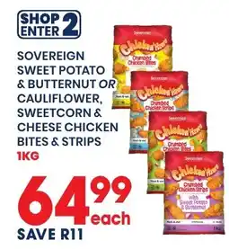 Econo Foods Sovereign Crumbed Chicken Bites & Strips offer