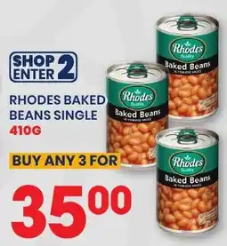 Econo Foods Rhodes Baked Beans Single offer
