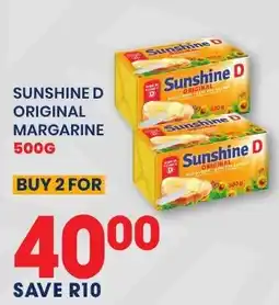 Econo Foods Sunshine D Original Margarine offer
