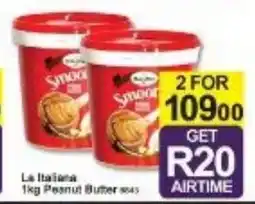 A5 Cash & Carry La Italiana Peanut Butter offer