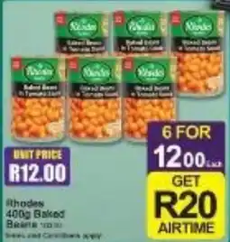 A5 Cash & Carry Rhodes Baked Beans offer