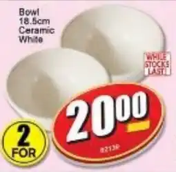 A5 Cash & Carry Ceramic Bowl offer