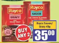 Big Save Royco Sauces/Gravy offer