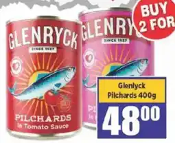 Big Save Glenryck Pilchards In Tomato Sauce offer