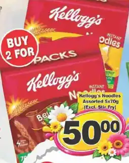 Big Save Kellogg's Noodles Assorted offer