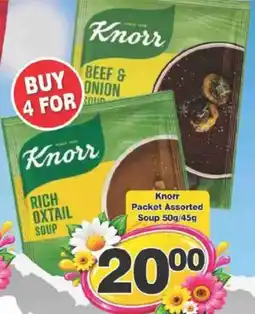 Big Save Knorr Packet Assorted Soup offer