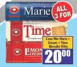 Big Save Casa Mia Marie + Cream + Time Biscuits offer