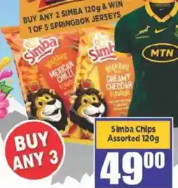 Big Save Simba Chips Assorted offer