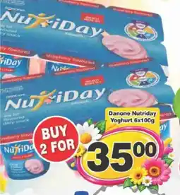 Big Save Danone Nutriday Yoghurt offer