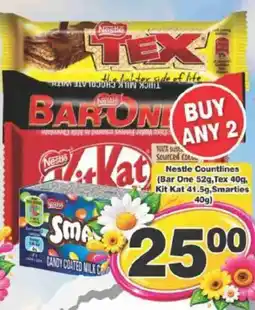 Big Save Nestle Countlines offer