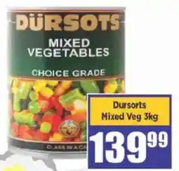 Big Save Dursorts Mixed Vegetables offer