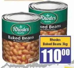Big Save Rhodes Baked Beans offer