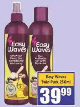 Big Save Easy Waves Twin Pack offer