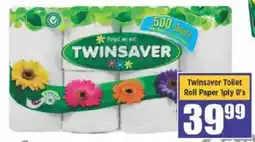 Big Save Twinsaver Toilet Roll Paper 1ply offer