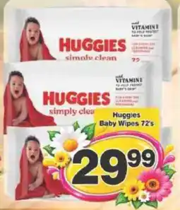 Big Save Huggies Baby Wipes offer