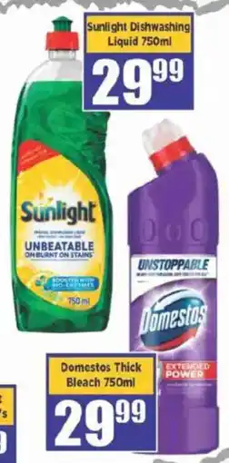 Big Save Sunlight Dishwashing Liquid offer
