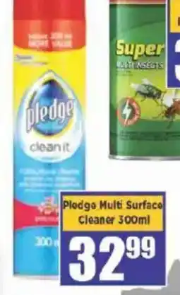 Big Save Pledge Multi Surface Cleaner offer