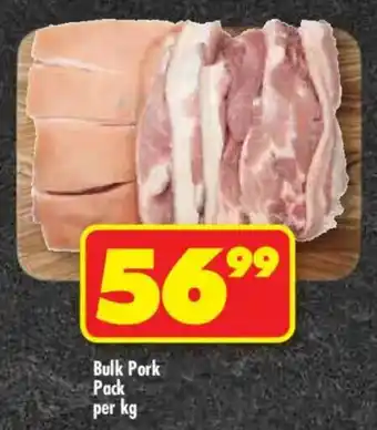 Shoprite Bulk Pork Pack offer