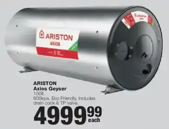 Build It ARISTON Axios Geyser offer