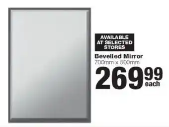 Bevelled Mirror