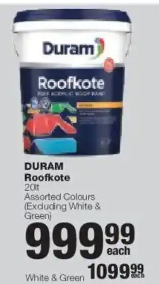 Duram Roofkote Assorted