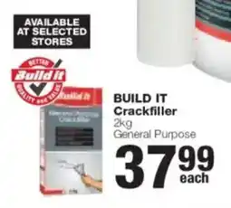 Build It Build It Crackfiller offer