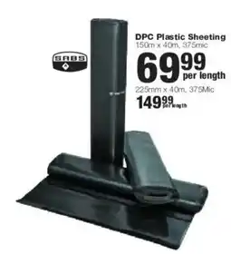 Build It DPC Plastic Sheeting SABS offer