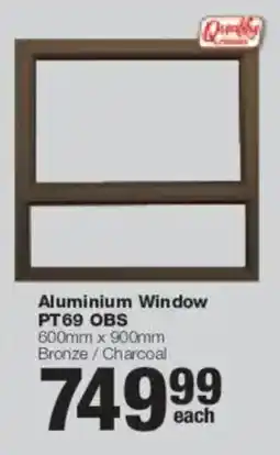 Build It Aluminium Window PT69 OBS offer
