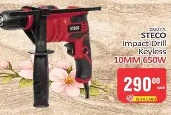 STECO Impact Drill Keyless