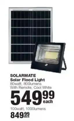 Build It SOLARMATE Solar Flood Light offer