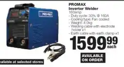 Build It PROMAX Inverter Welder 160amp offer
