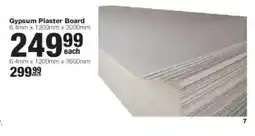 Build It Gypsum Plaster Board offer