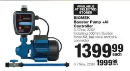 Build It BIOMEK Booster Pump +AI Controller offer