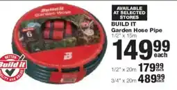 Build It Build It Garden Hose Pipe offer