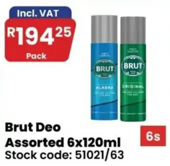 Brut Deo Assorted