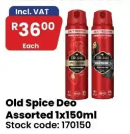 Africa Cash and Carry Old Spice Deo Assorted offer