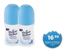 Check Star Shower to Shower Roll on Assorted offer