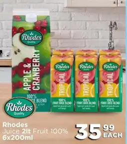Check Star Rhodes Juice Fruit 100% offer