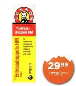 Check Star Entressdruppels HM Lennon Range offer