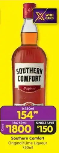 Shoprite Southern Comfort Original/Lime Liqueur offer