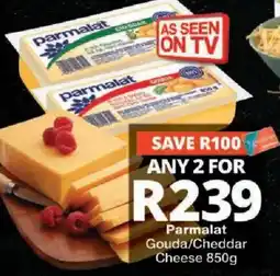 Checkers Parmalat Gouda/Cheddar Cheese offer