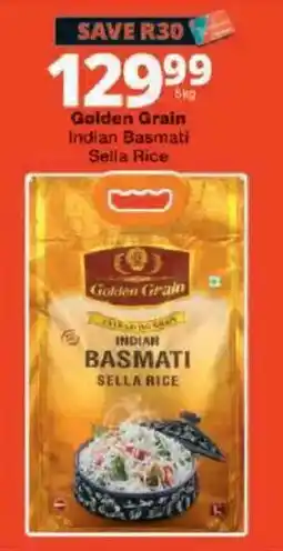 Checkers Golden Grain Indian Basmati Sella Rice offer
