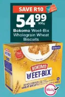 Checkers Bokomo Weet-Bix Wholegrain Wheat Biscuits offer