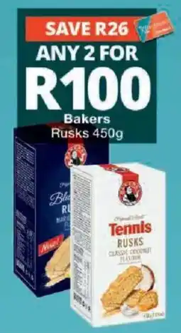 Checkers Bakers Rusks offer