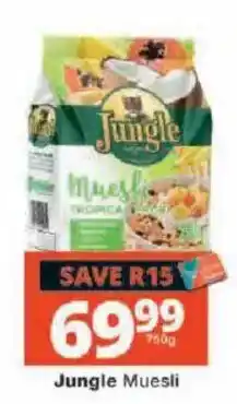 Checkers Jungle Muesli offer