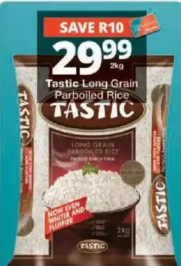 Checkers Tastic Long Grain Parboiled Rice offer