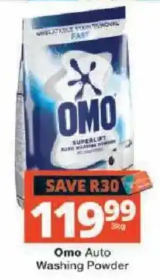 Checkers Omo Auto Washing Powder offer